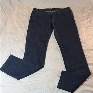 PrAna Dark Blue Kara Straight Leg Jeans